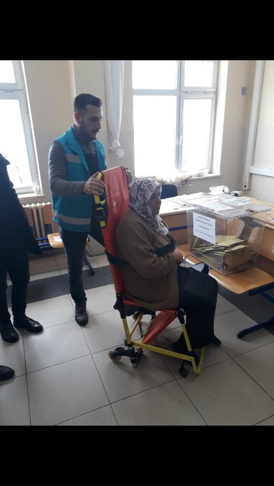 Karaman'da "Evde Sağlık Hizmetleri Birimi"ne kayıtlı 93 Hasta Oylarını K 8