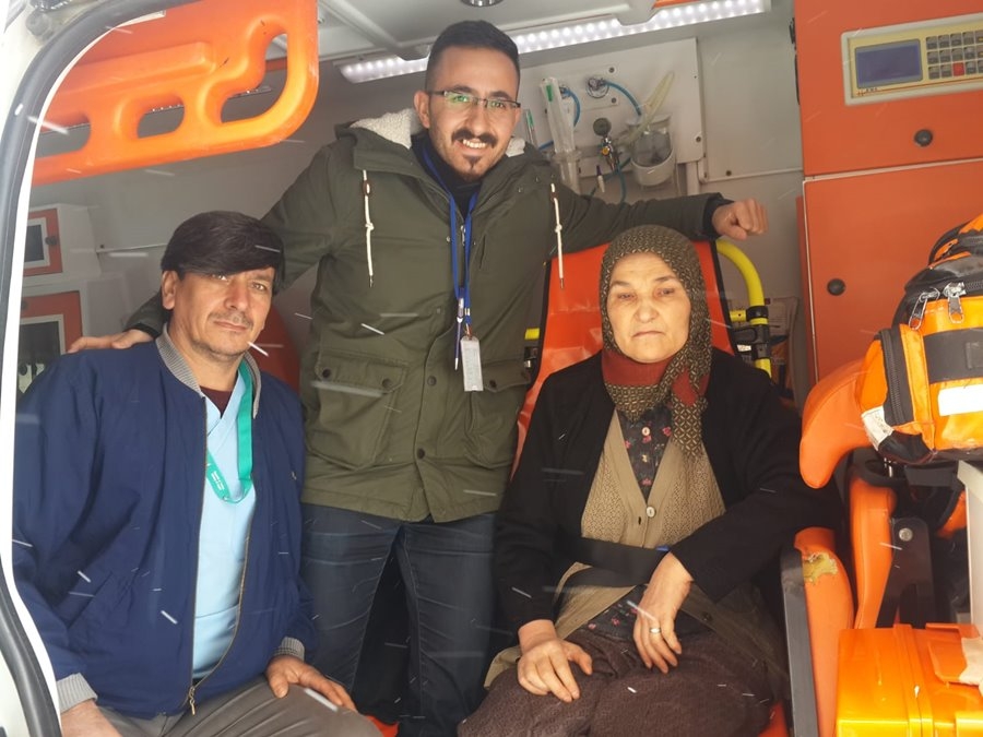 Karaman'da "Evde Sağlık Hizmetleri Birimi"ne kayıtlı 93 Hasta Oylarını K 9