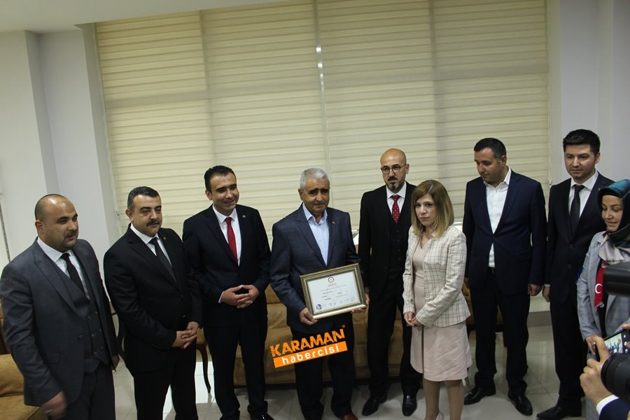 Karaman Belediye Başkanı Savaş Kalaycı Mazbata Töreni 12