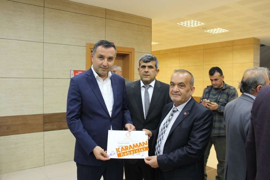 Karaman Belediye Başkanı Savaş Kalaycı Mazbata Töreni 14