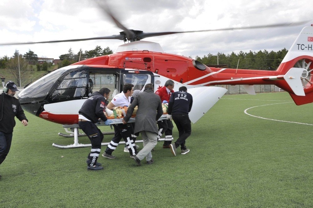 Konya'da Ayağını Çapa Makinesine Sıkıştıran Kişi Ağır Yaralandı 1