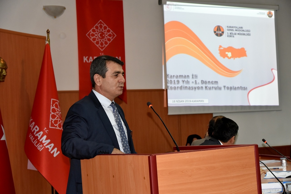 Karaman'da İl Koordinasyon Kurulu Toplantısı Yapıldı 3