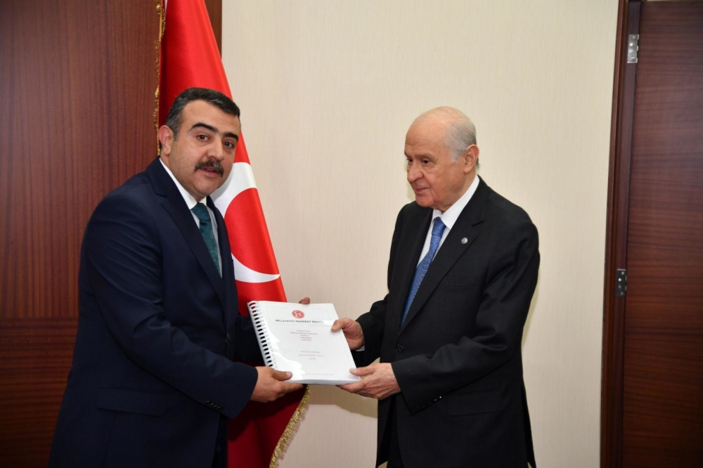 MHP Karaman Teşkilatı Devlet Bahçeli'yi Ziyaret Etti 11