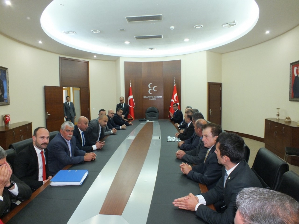 MHP Karaman Teşkilatı Devlet Bahçeli'yi Ziyaret Etti 7