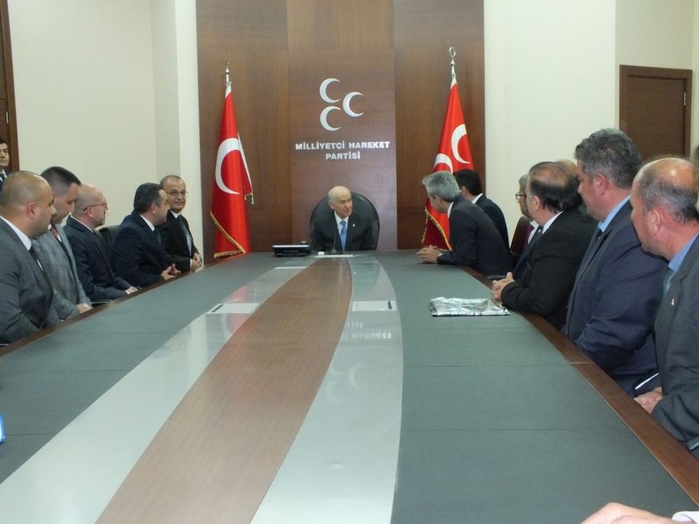 MHP Karaman Teşkilatı Devlet Bahçeli'yi Ziyaret Etti 9