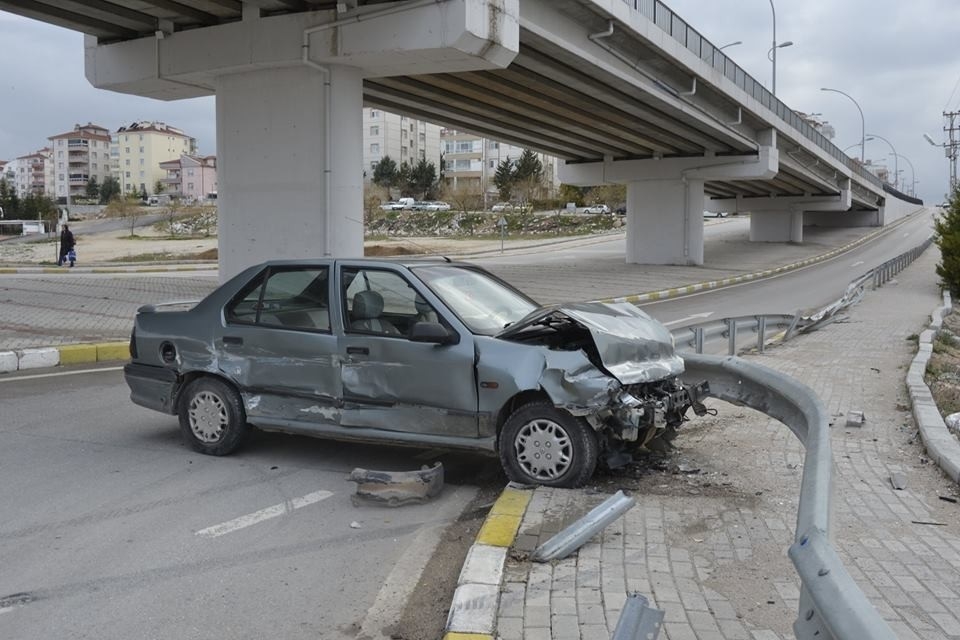 Karaman'da Trafik Kazası 1