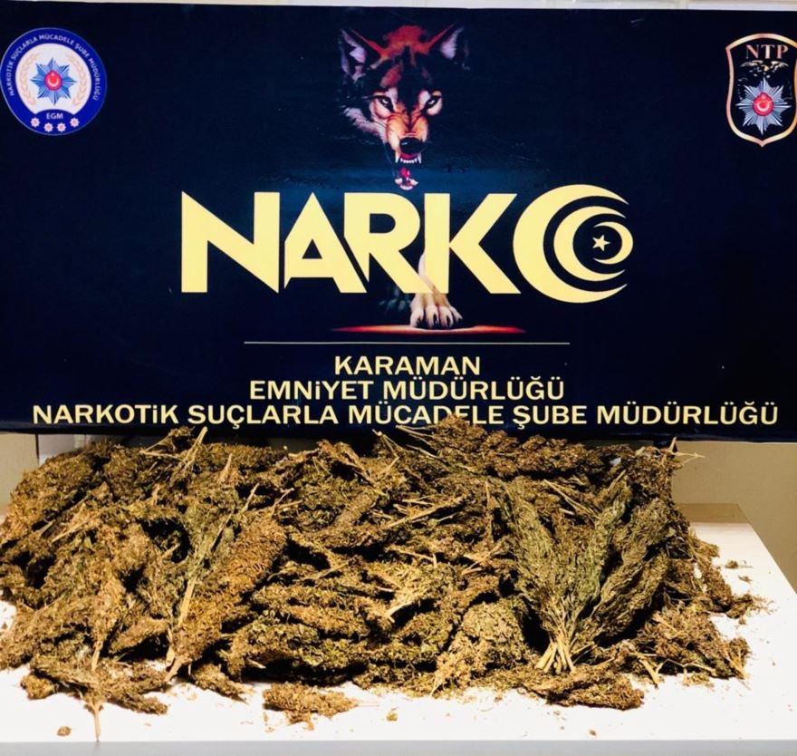 Karaman-Mut Kara Yolunda Kovalamaca Sonunda Uyuşturucu Tacirleri Yakalan 1