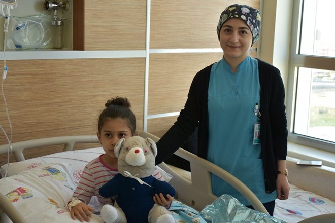 Karaman'da 23 Nisan'ı Hastanede Kutladılar 17