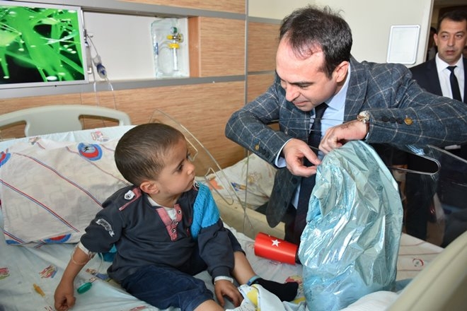 Karaman'da 23 Nisan'ı Hastanede Kutladılar 8