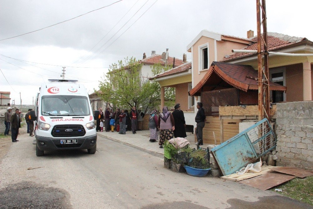 Karaman'da ki Yangın İtfaiye Er'ini Korkuttu 2