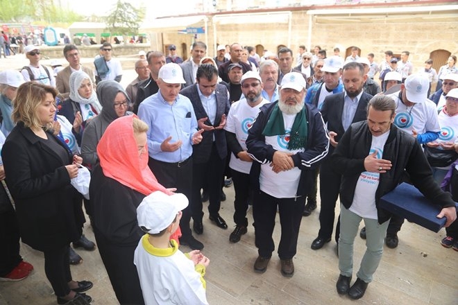 Karaman'da 4. Uluslararası Sevgi ve Barış Yürüyüşü 1