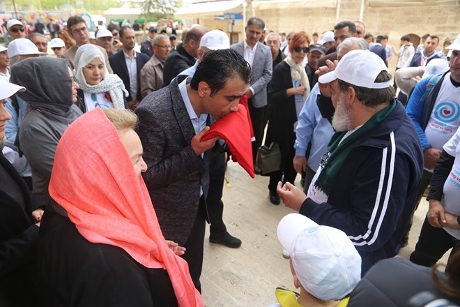 Karaman'da 4. Uluslararası Sevgi ve Barış Yürüyüşü 3