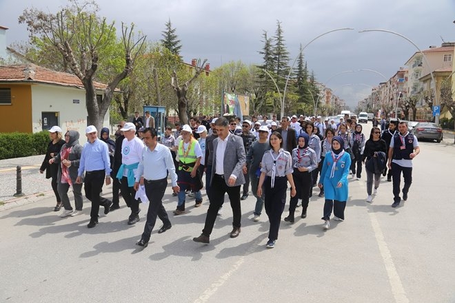 Karaman'da 4. Uluslararası Sevgi ve Barış Yürüyüşü 5