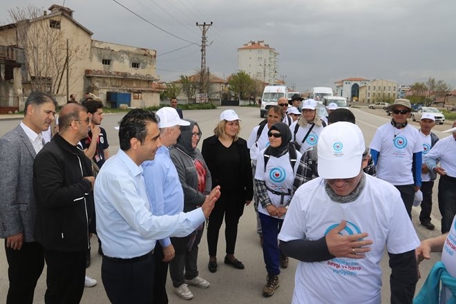 Karaman'da 4. Uluslararası Sevgi ve Barış Yürüyüşü 8