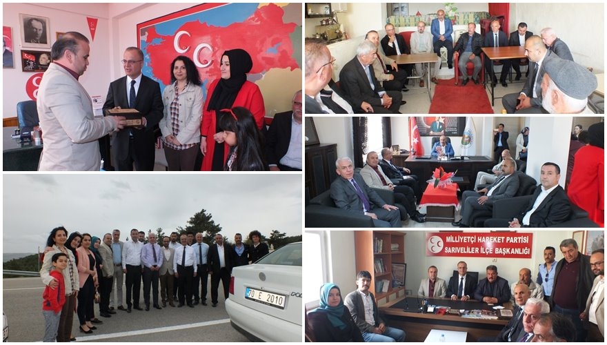 MHP Başdanışmanı Ali Güler Taşeli Bölgesindeki Teşkilatları Ziyaret Etti 1