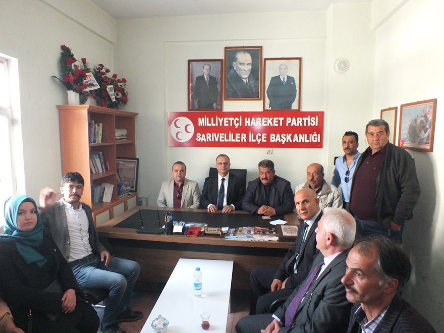 MHP Başdanışmanı Ali Güler Taşeli Bölgesindeki Teşkilatları Ziyaret Etti 13