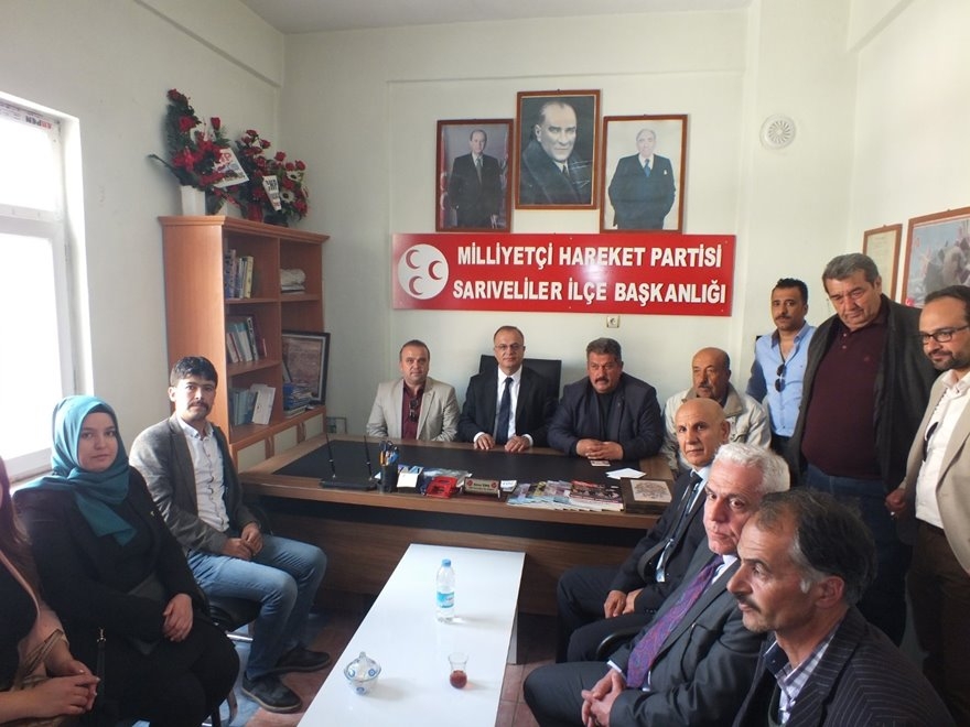 MHP Başdanışmanı Ali Güler Taşeli Bölgesindeki Teşkilatları Ziyaret Etti 14