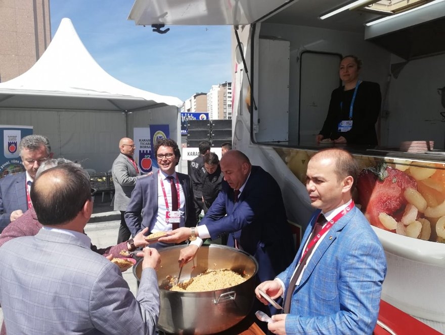 Karaman'da Yöresel Ürünleri Coğrafi İşaretle Sergilediler 1