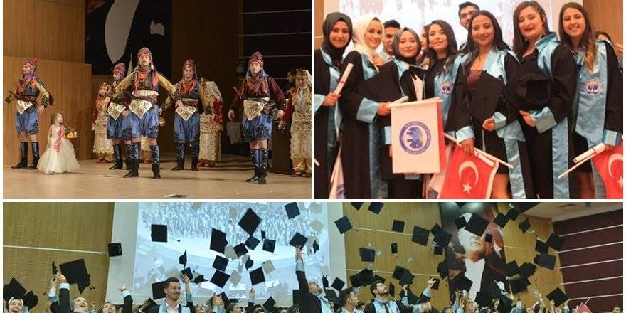 KMÜ Sosyal Bilimler MYO'da Mezuniyet Sevinci