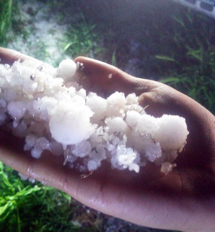 Aksaray’da Dolu Yağışı Tarım Arazilerine Zarar Verdi 5