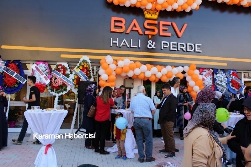Karaman'da Başev Halı ve Perde Açıldı 1