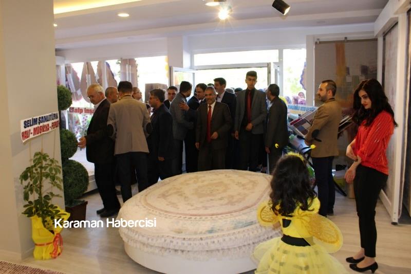 Karaman'da Başev Halı ve Perde Açıldı 17