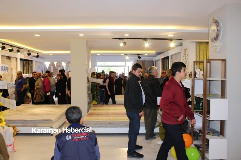 Karaman'da Başev Halı ve Perde Açıldı 19
