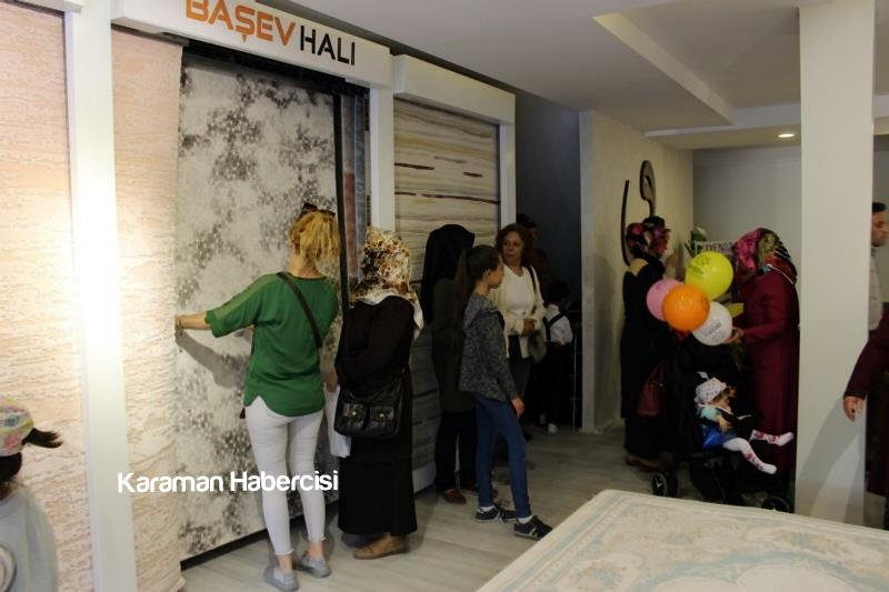 Karaman'da Başev Halı ve Perde Açıldı 26