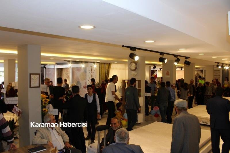 Karaman'da Başev Halı ve Perde Açıldı 31