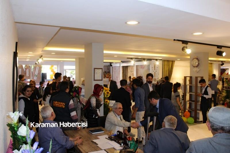 Karaman'da Başev Halı ve Perde Açıldı 34