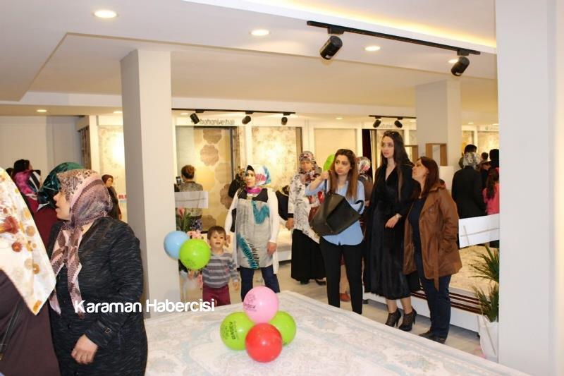 Karaman'da Başev Halı ve Perde Açıldı 35