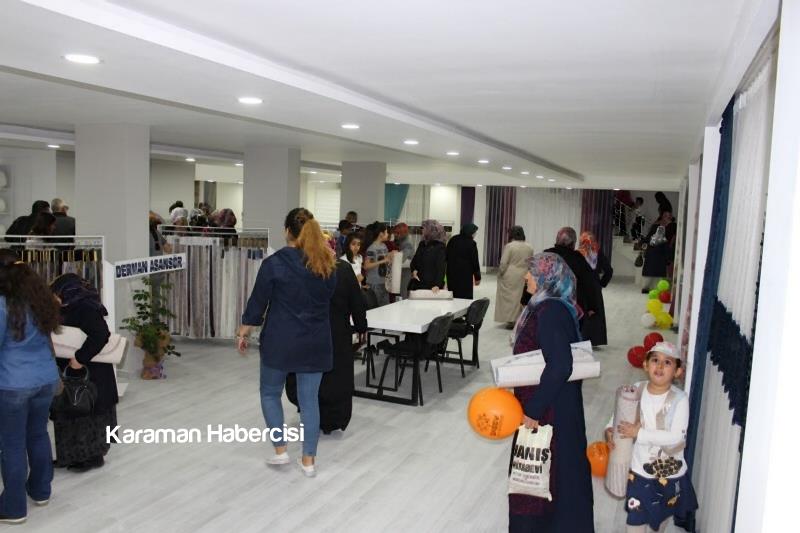 Karaman'da Başev Halı ve Perde Açıldı 39