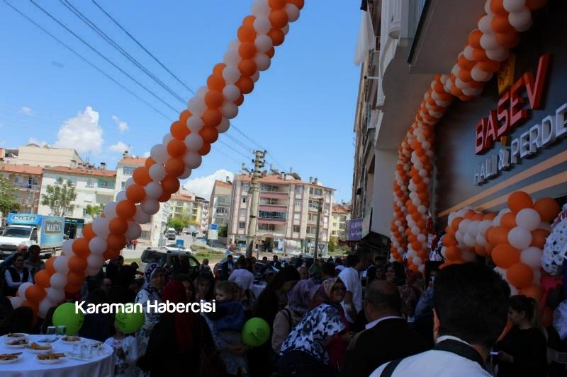 Karaman'da Başev Halı ve Perde Açıldı 7