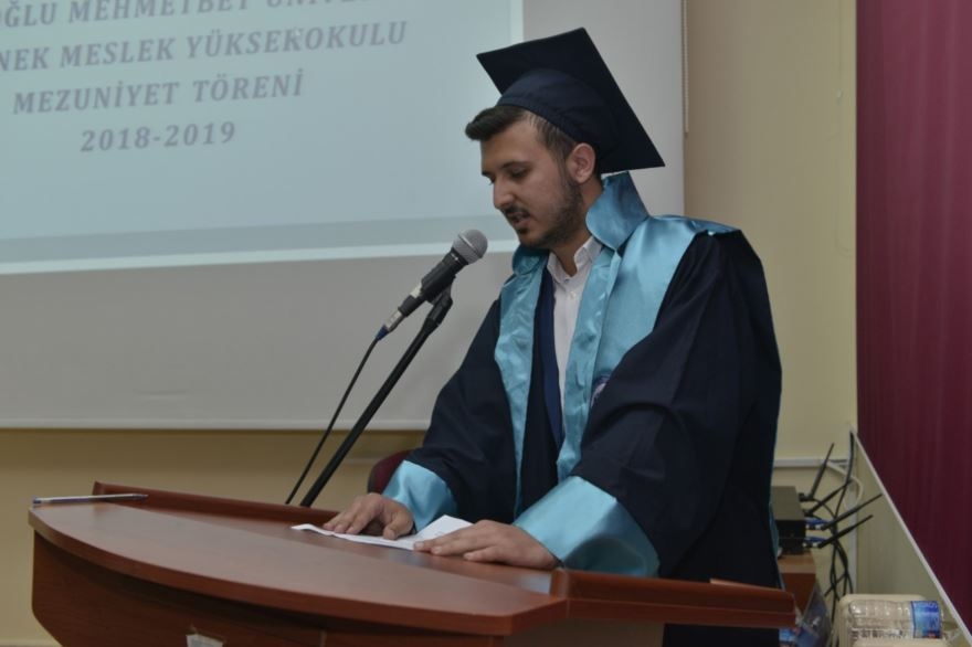 Ermenek MYO'da Mezuniyet Heyecanı 5