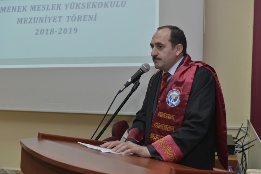 Ermenek MYO'da Mezuniyet Heyecanı 6