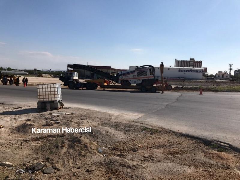 Karaman OSB Yolu Genişliyor 10