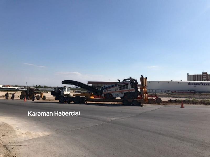 Karaman OSB Yolu Genişliyor 11