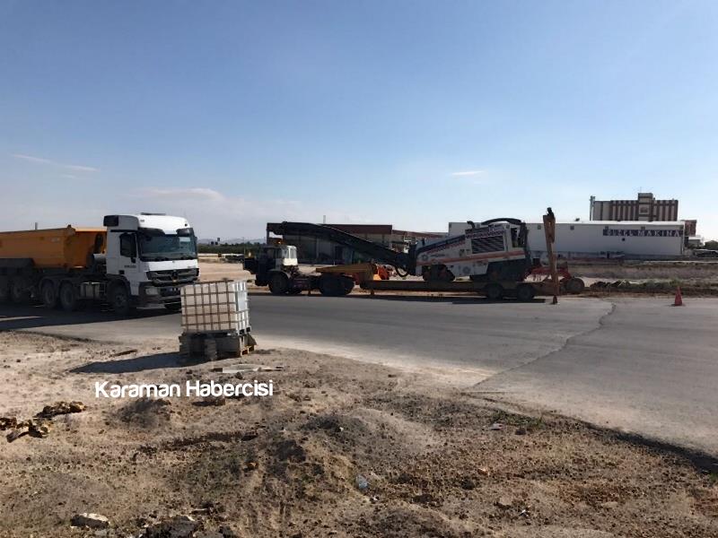 Karaman OSB Yolu Genişliyor 5