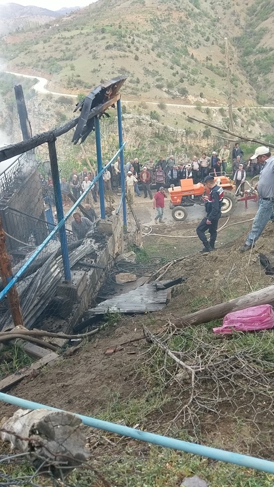 Kalaba Köyünde Yangın 10