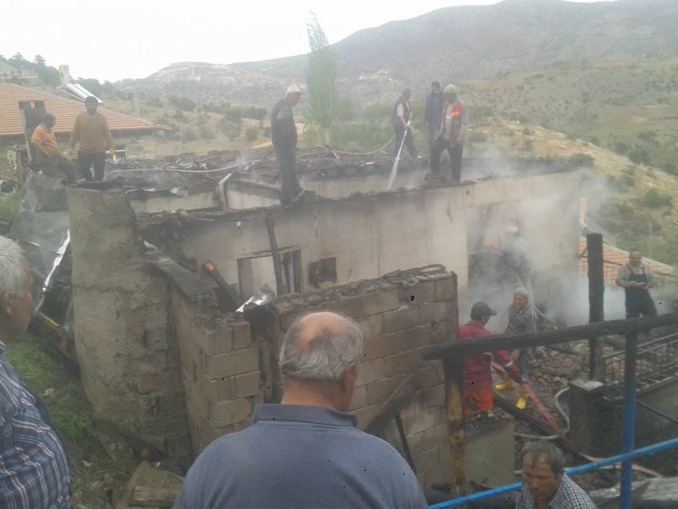 Kalaba Köyünde Yangın 12