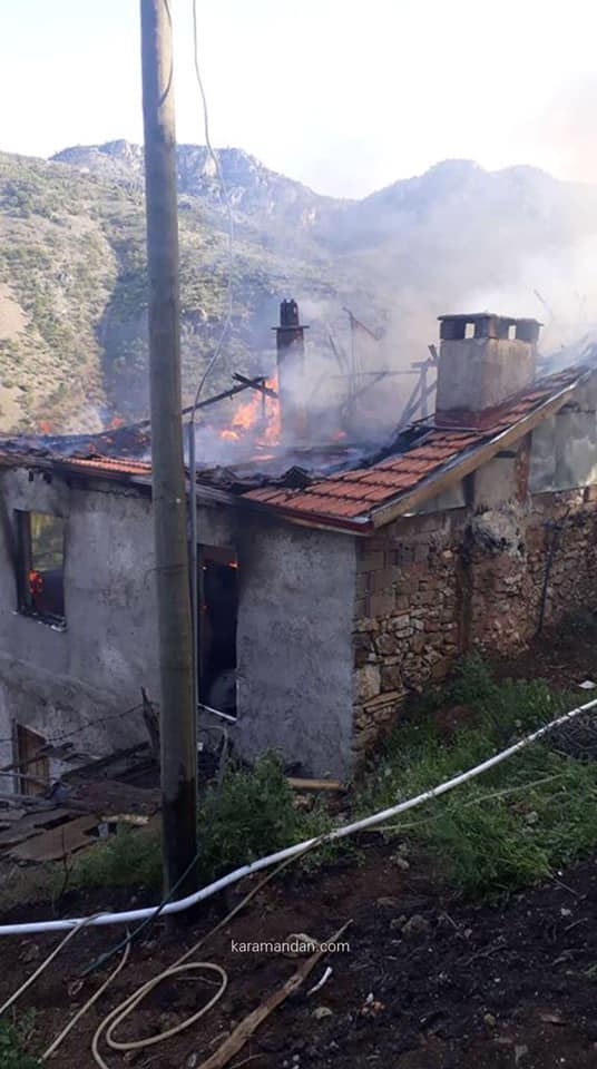 Kalaba Köyünde Yangın 8