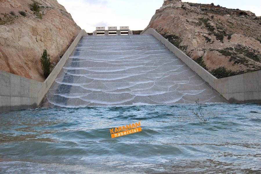 Karaman Barajları Suyla Doldu Taştı 4