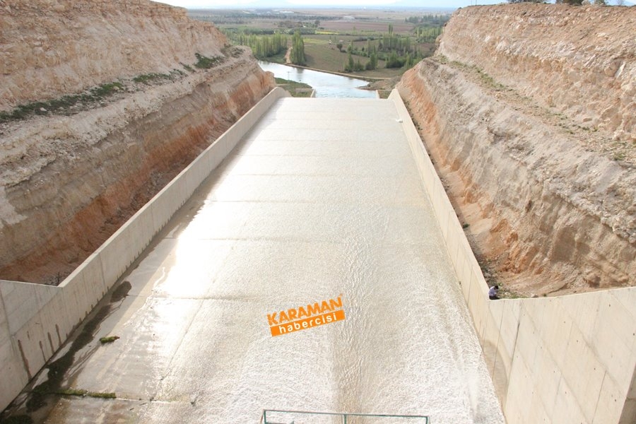 Karaman Barajları Suyla Doldu Taştı 5