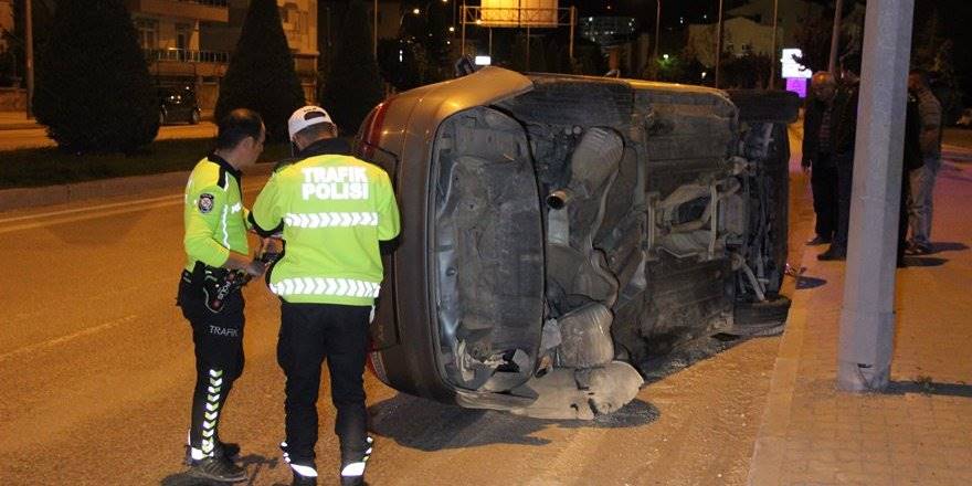 Karaman'da Trafik Kazası