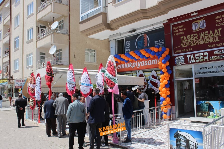 Karaman’da “Emlak Piyasası” dualarla hizmete girdi 18