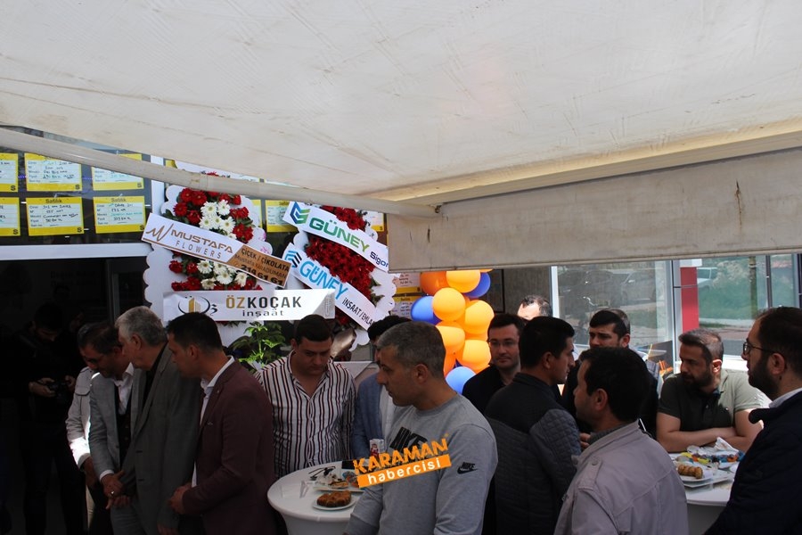 Karaman’da “Emlak Piyasası” dualarla hizmete girdi 4