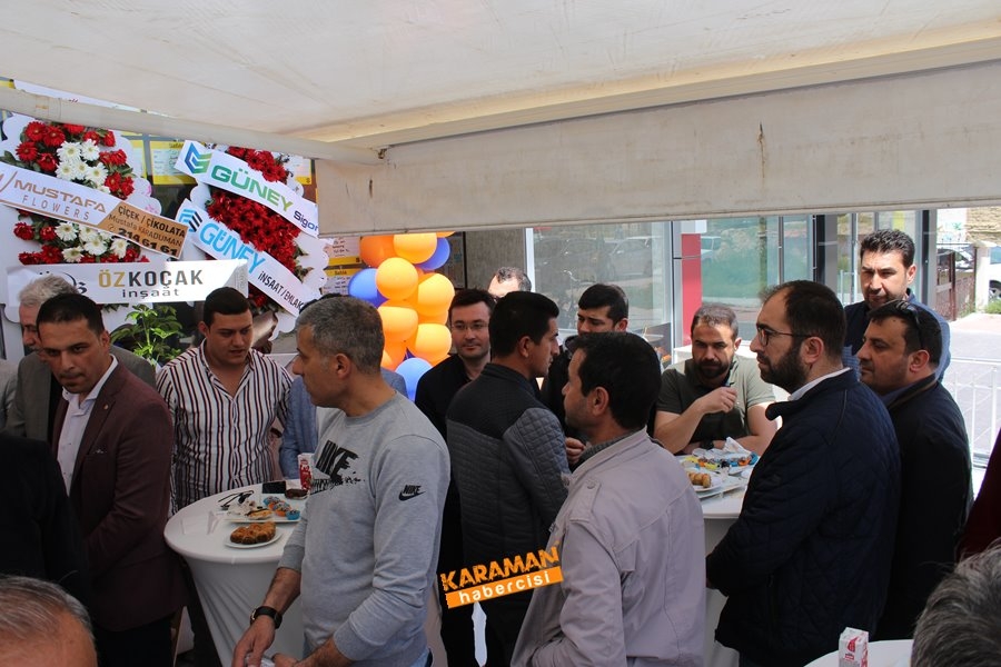 Karaman’da “Emlak Piyasası” dualarla hizmete girdi 5