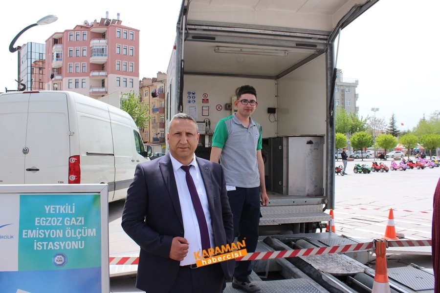 Karaman’da Trafiğin Denetleyicileri Aktekke’de Vatandaşla Buluştu 10
