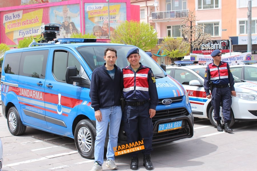 Karaman’da Trafiğin Denetleyicileri Aktekke’de Vatandaşla Buluştu 20