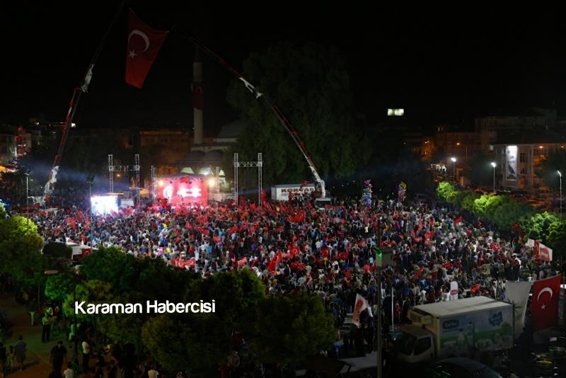 Uğur Işılak Milli İradeye Destek İçin Karaman’a Geldi 6